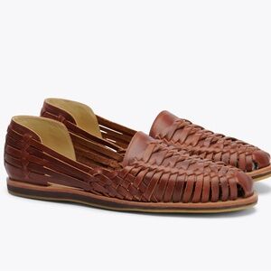 NISOLO Men's Huarache Sandal in Brandy Sz 8.5